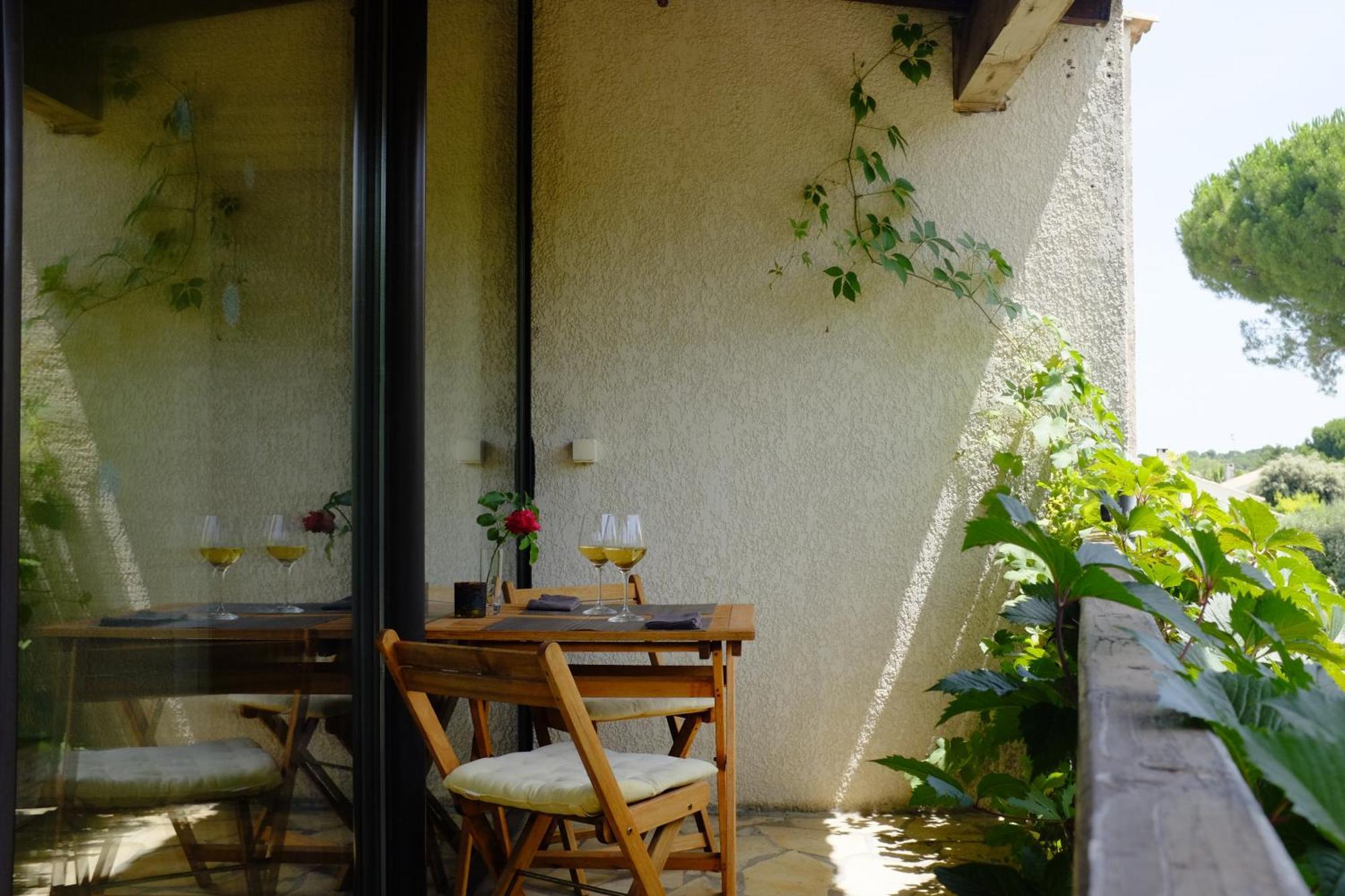 Chambre, Terrasse Et Piscine De L'Impasse Du Pressoir Le Crès Εξωτερικό φωτογραφία